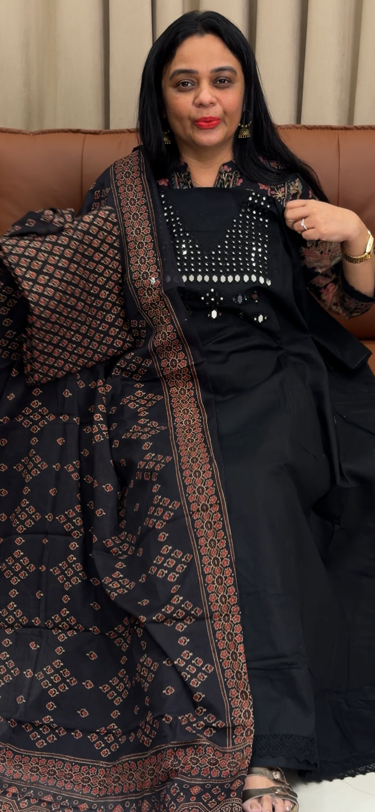 COTTON UNSTITCHED SALWAR SUITS - IHA 35766