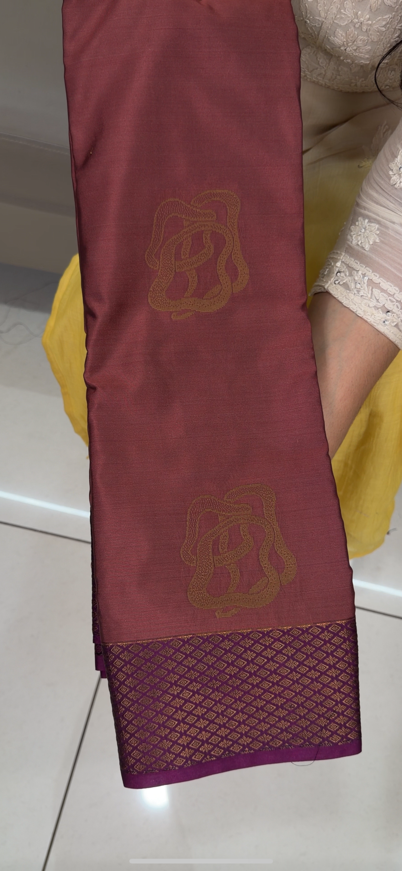SEMI KANCHIPURAM  SAREES - IHA 29226