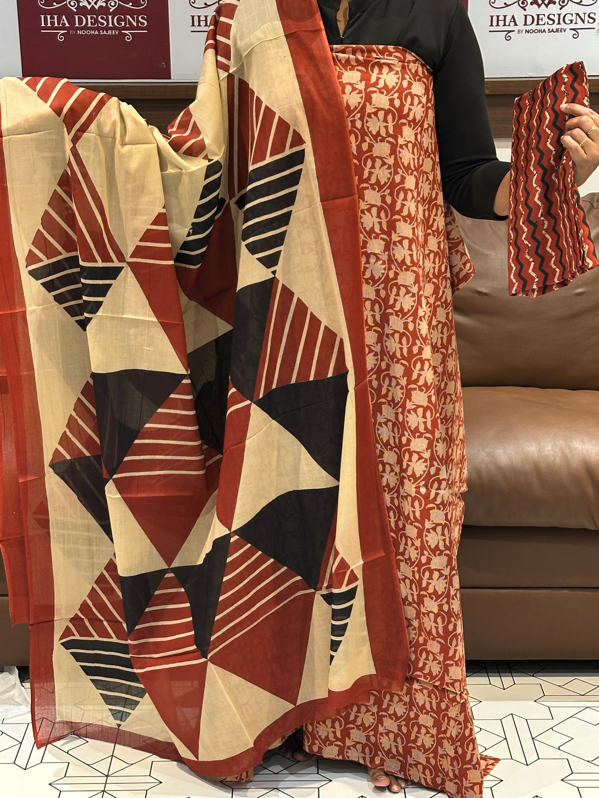 OFFER SALES UNSTITCHED SALWAR SUITS - IHA 35812