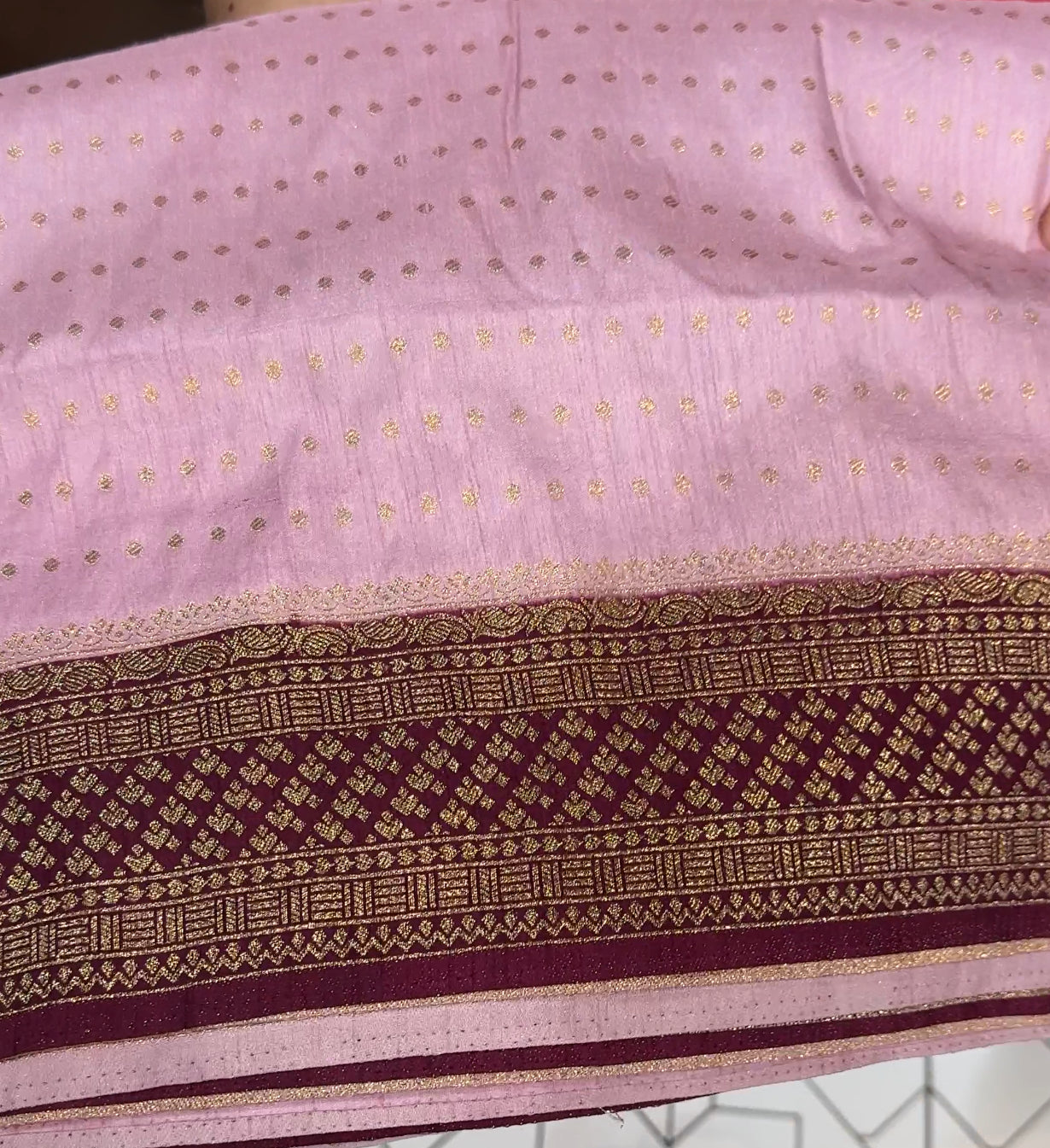 SEMI BANARASI SAREES - IHA 19693