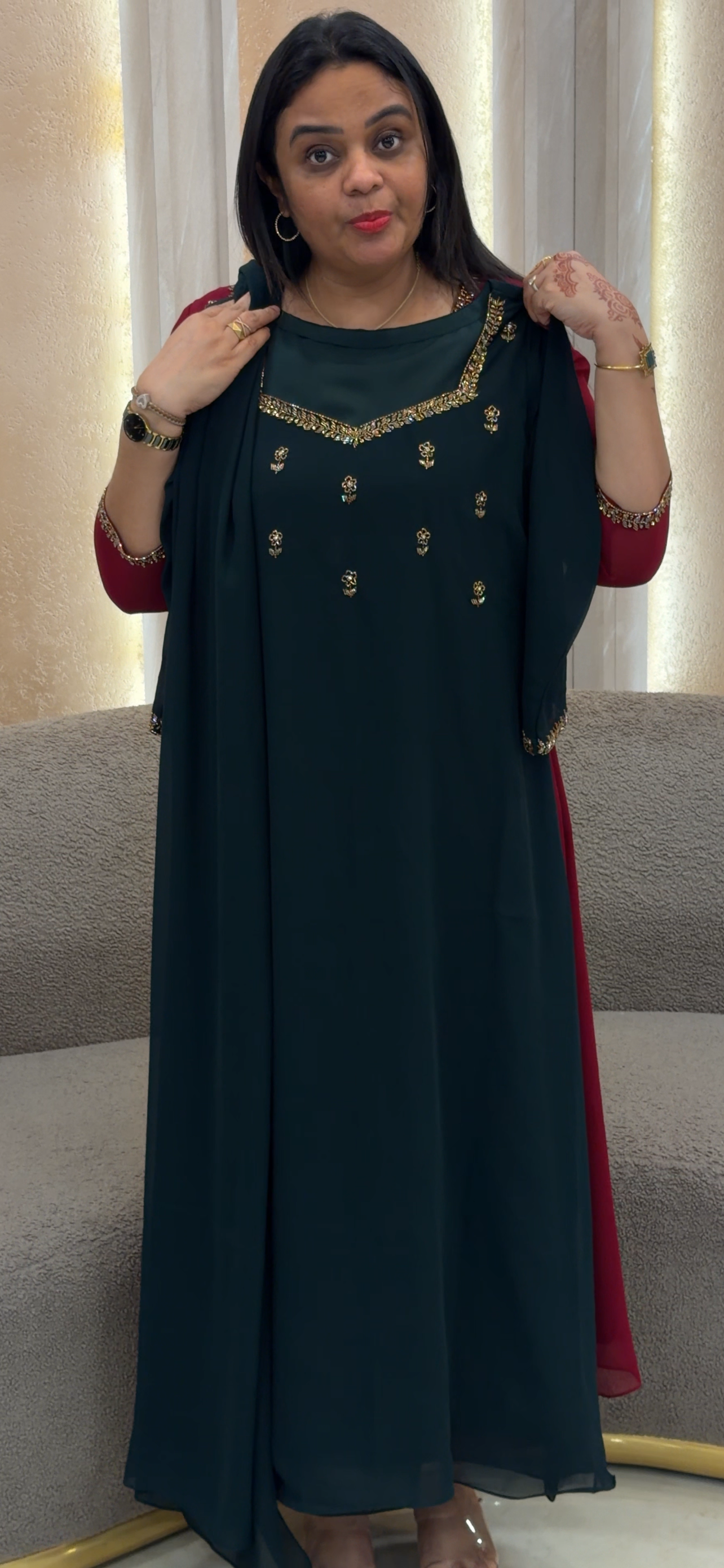IHA'S IN-HOUSE UNSTITCHED SALWAR SUITS  -  IHA 32977
