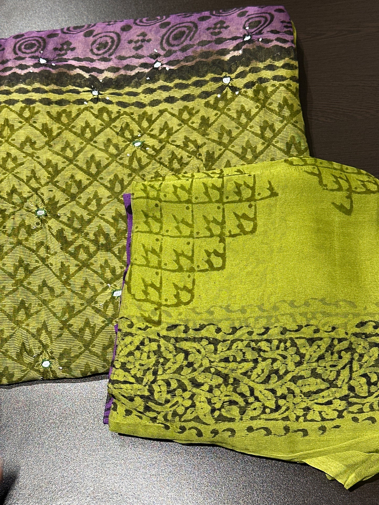 OFFER SALES UNSTITCHED SALWAR SUITS -  IHA 34185