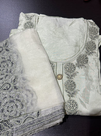 OFFER SALES UNSTITCHED SALWAR SUITS -  IHA 34160