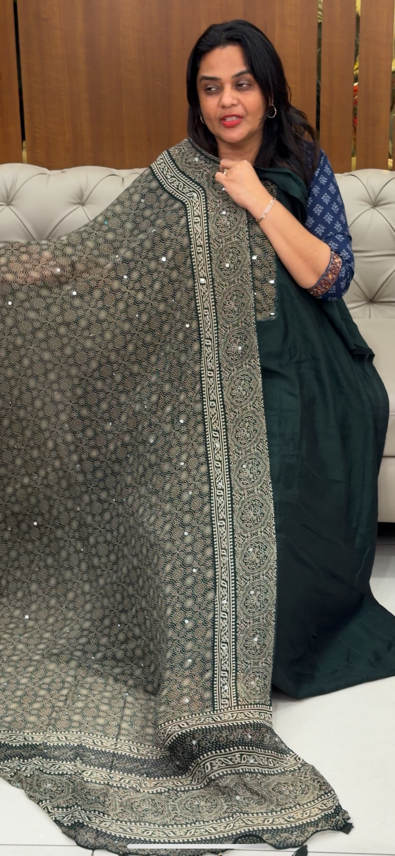 SEMI RAW SILK UNSTITCHED SALWAR SUITS - IHA 30569