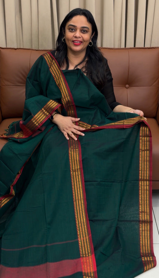 HANDLOOM COTTON UNSTITCHED SALWAR SUITS - IHA 33763