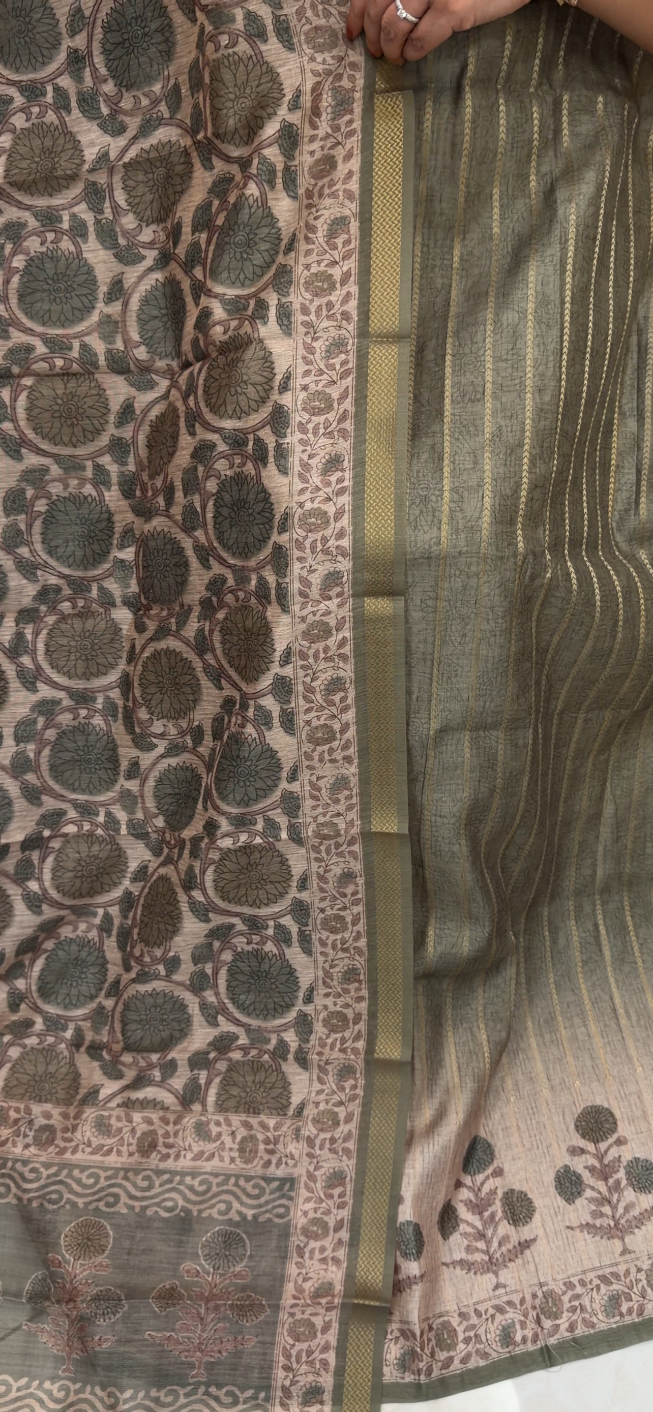 SOFT CHANDERI UNSTITCHED SALWAR SUITS - IHA 33227