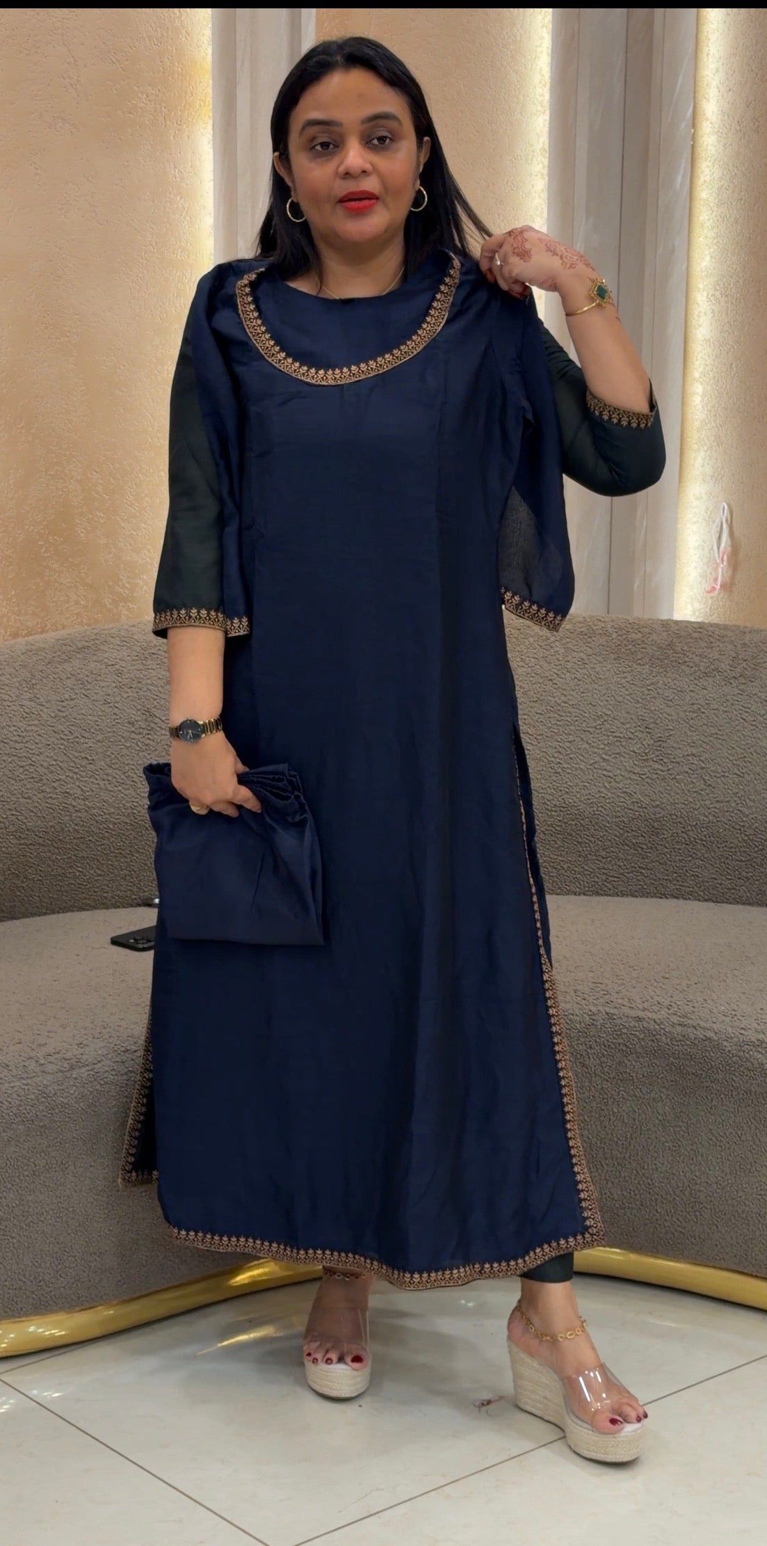 SILK CO-ORD SETS - IHA 33027
