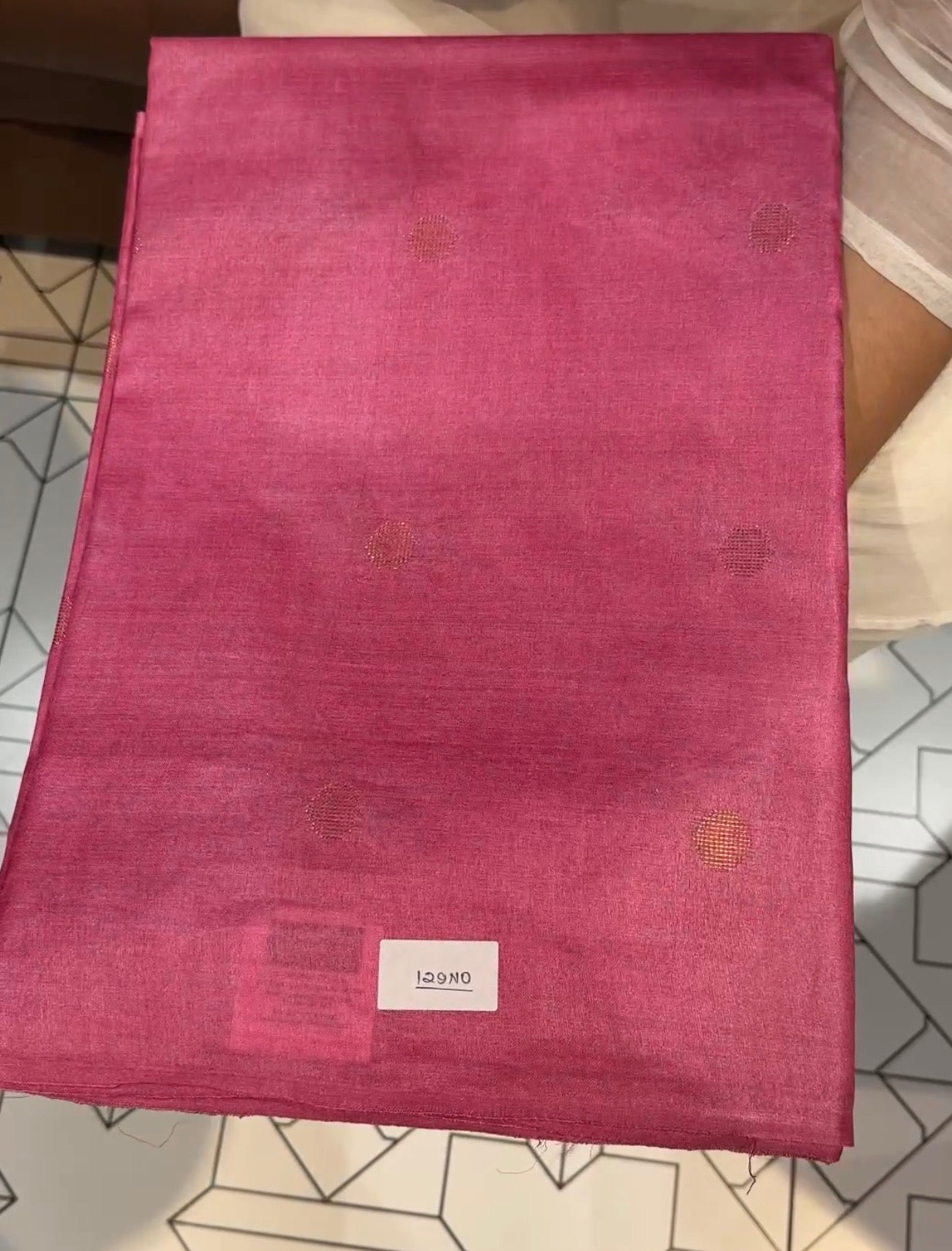 HANDLOOM TUSSUR SILK SAREES - IHA 31571