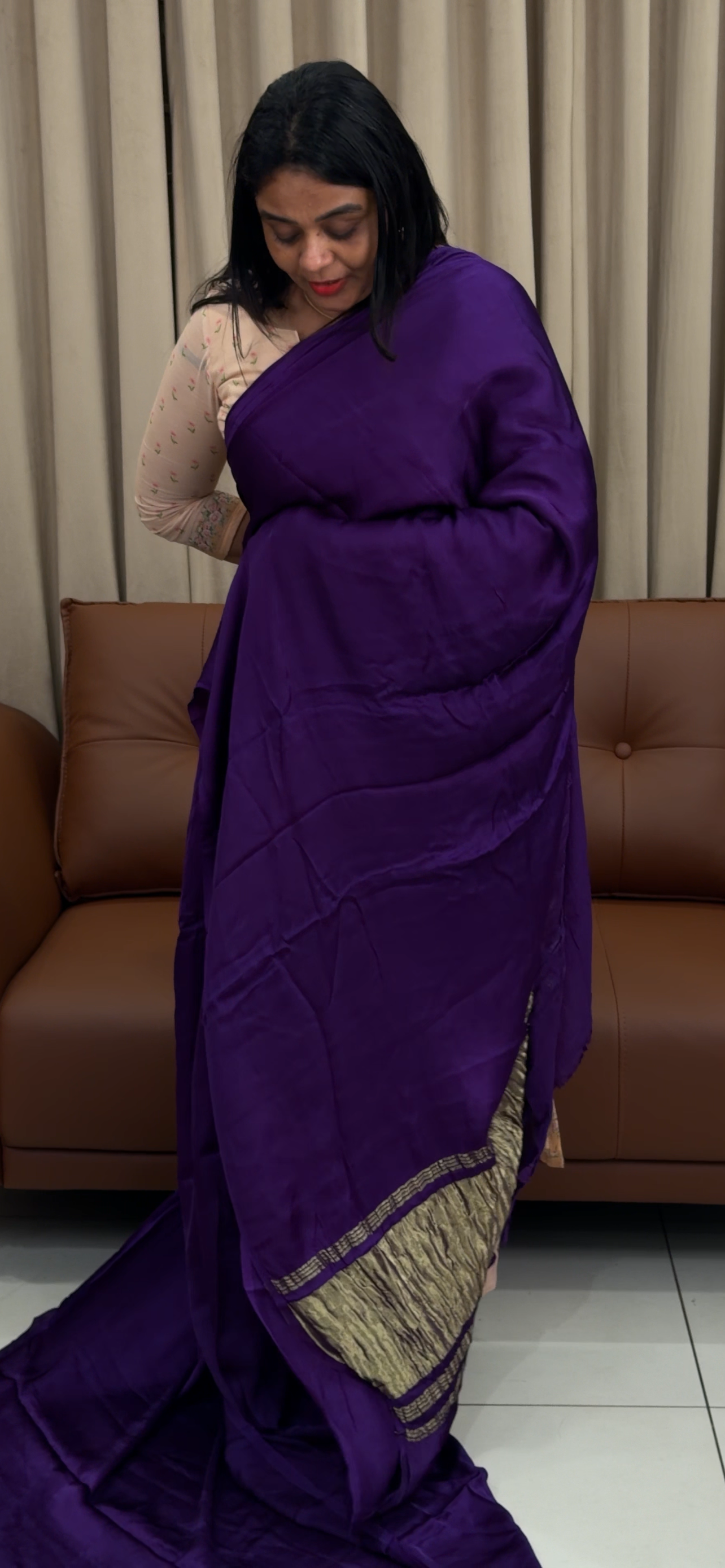 MODAL SILK SAREES - IHA 33420