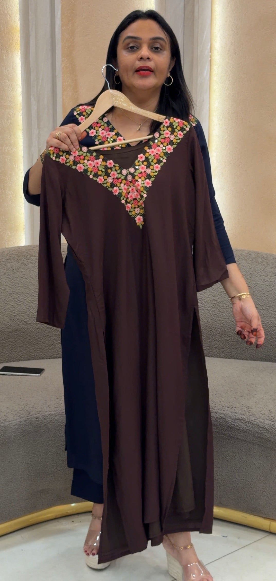 IHA'S IN-HOUSE RAYON TOP AND BOTTOM - IHA 32949