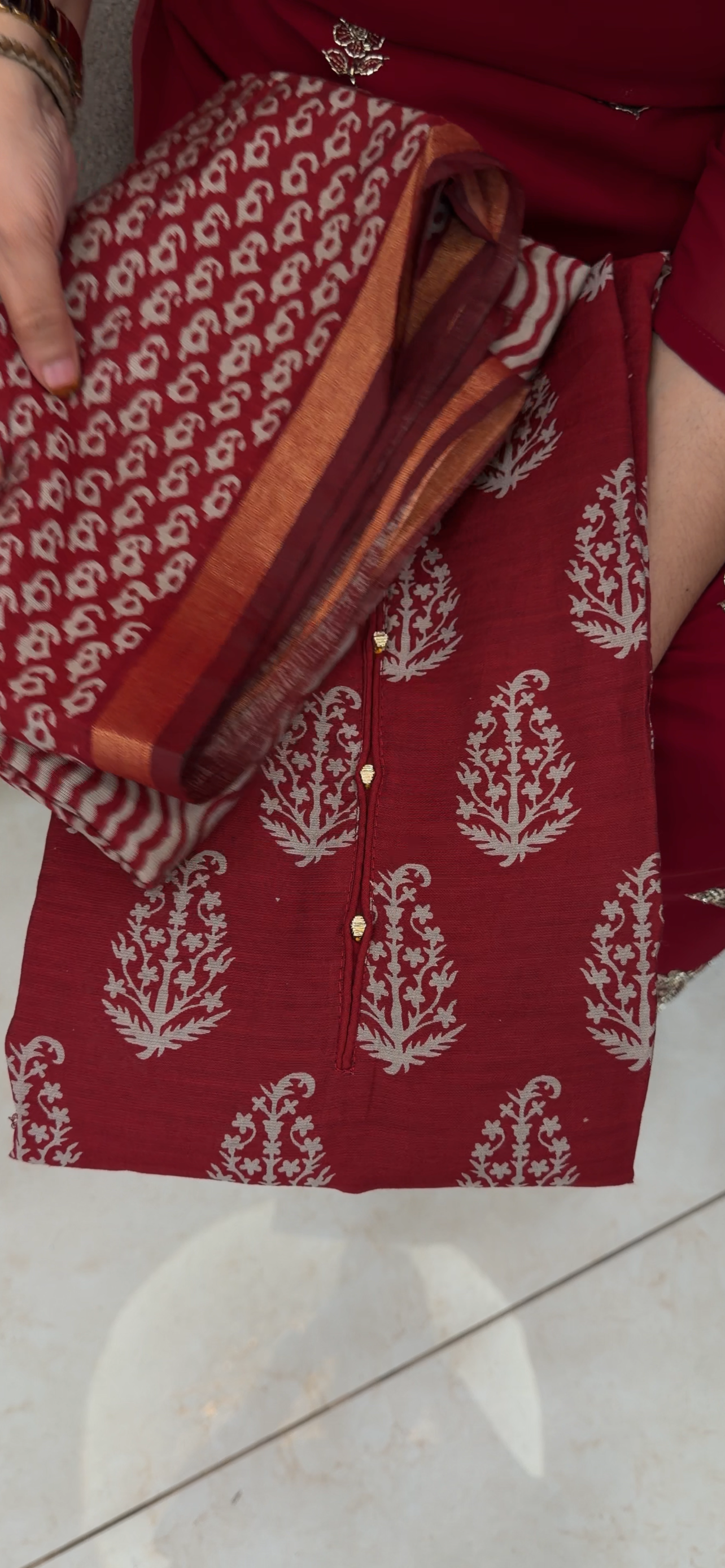 MAHESHWARI UNSTITCHED SALWAR SUITS - IHA 32927