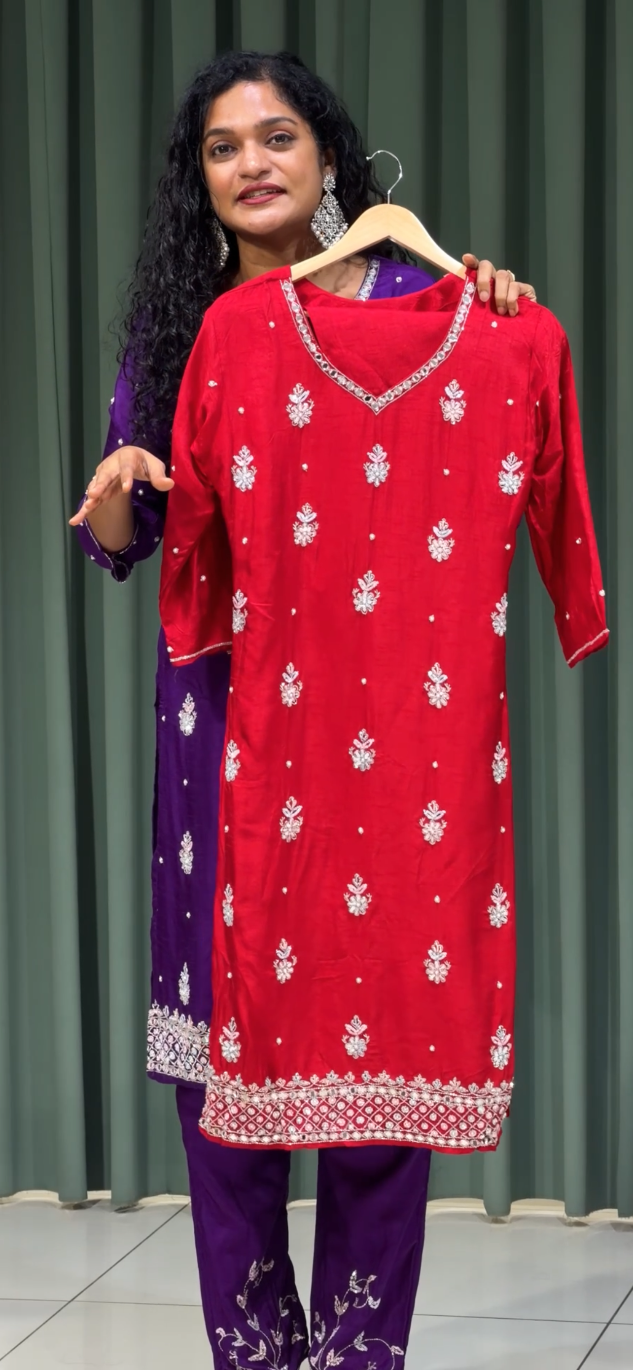 PARTY WEAR CO-ORDS SETS - IHA 33714