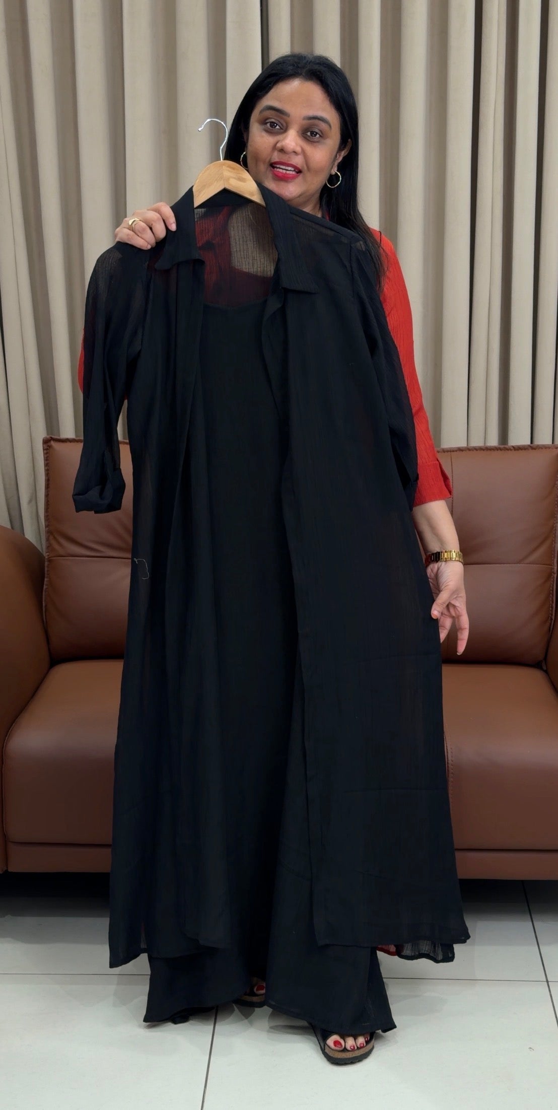 IHA'S IN-HOUSE MUL CRUSHED TOP AND JACKETS - IHA 34249