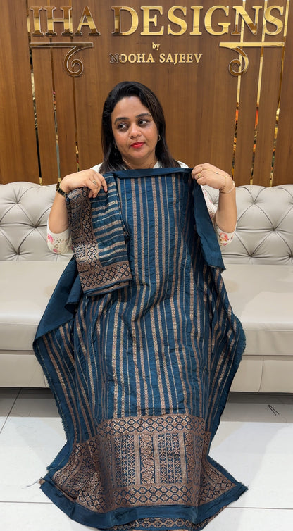 BANARASI UNSTITCHED SALWAR SUITS - IHA 28816