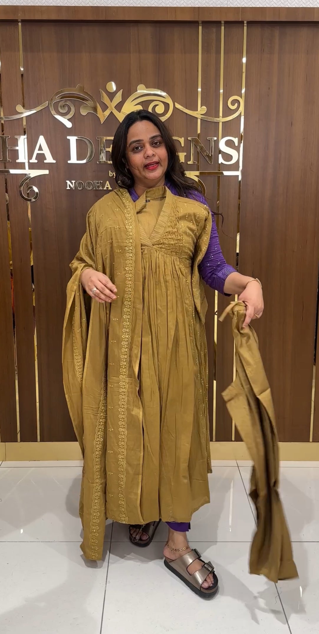 MUL MUL COTTON TOP,BOTTOM AND DUPATTA - IHA 22927