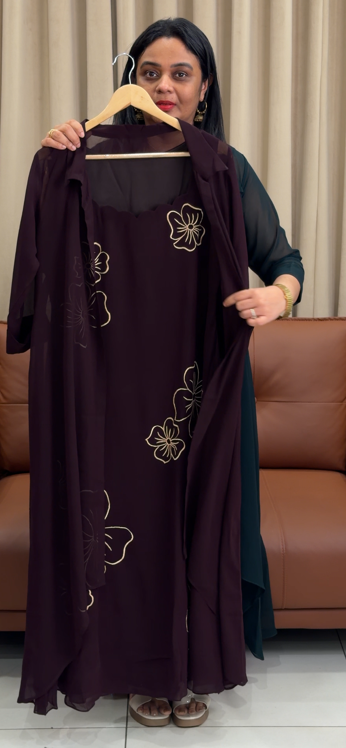 IHA'S IN-HOUSE ALINE TOP AND JACKET - IHA 35752