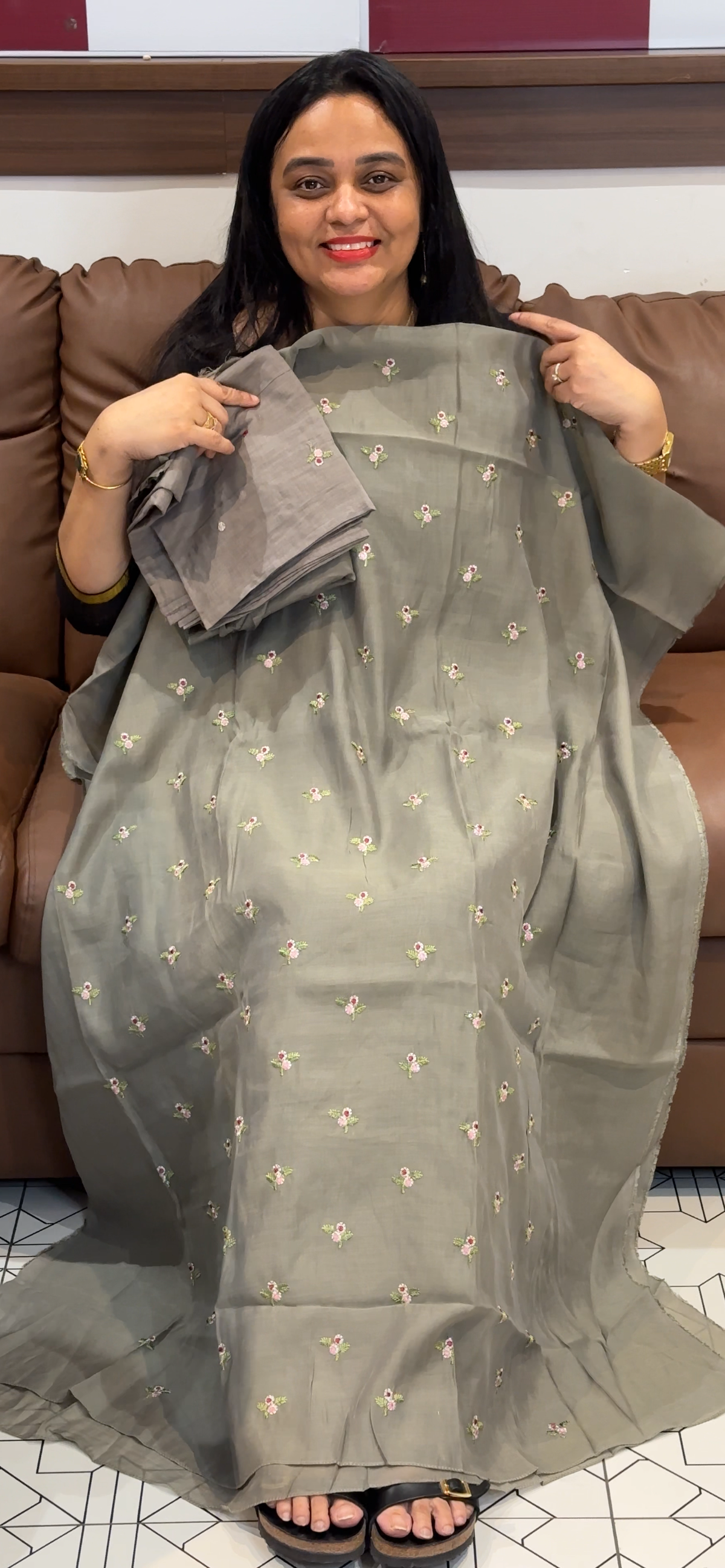 OFFER SALES UNSTITCHED SALWAR SUITS - IHA 35484