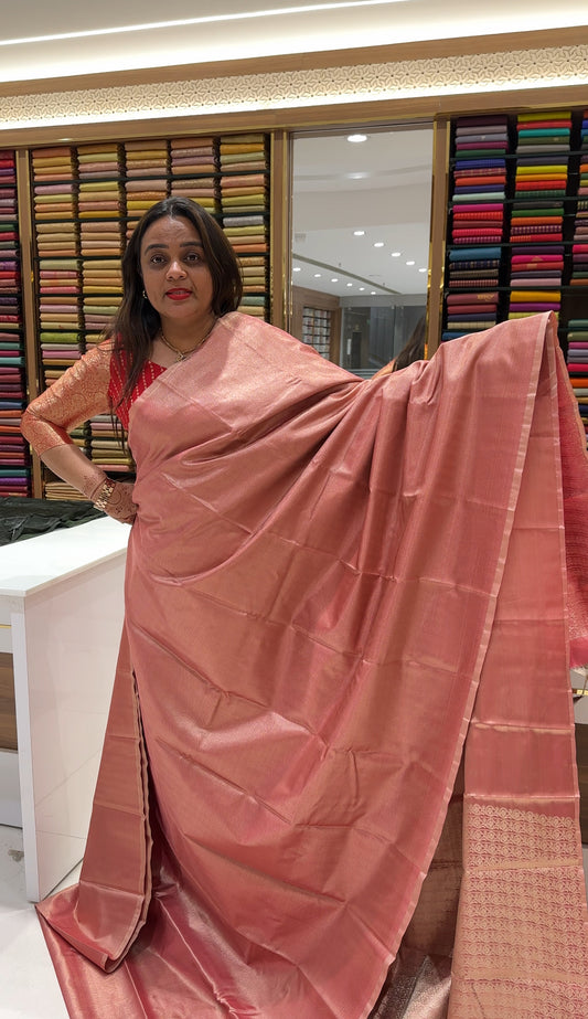 SEMI TISSUE SAREES - IHA 22011