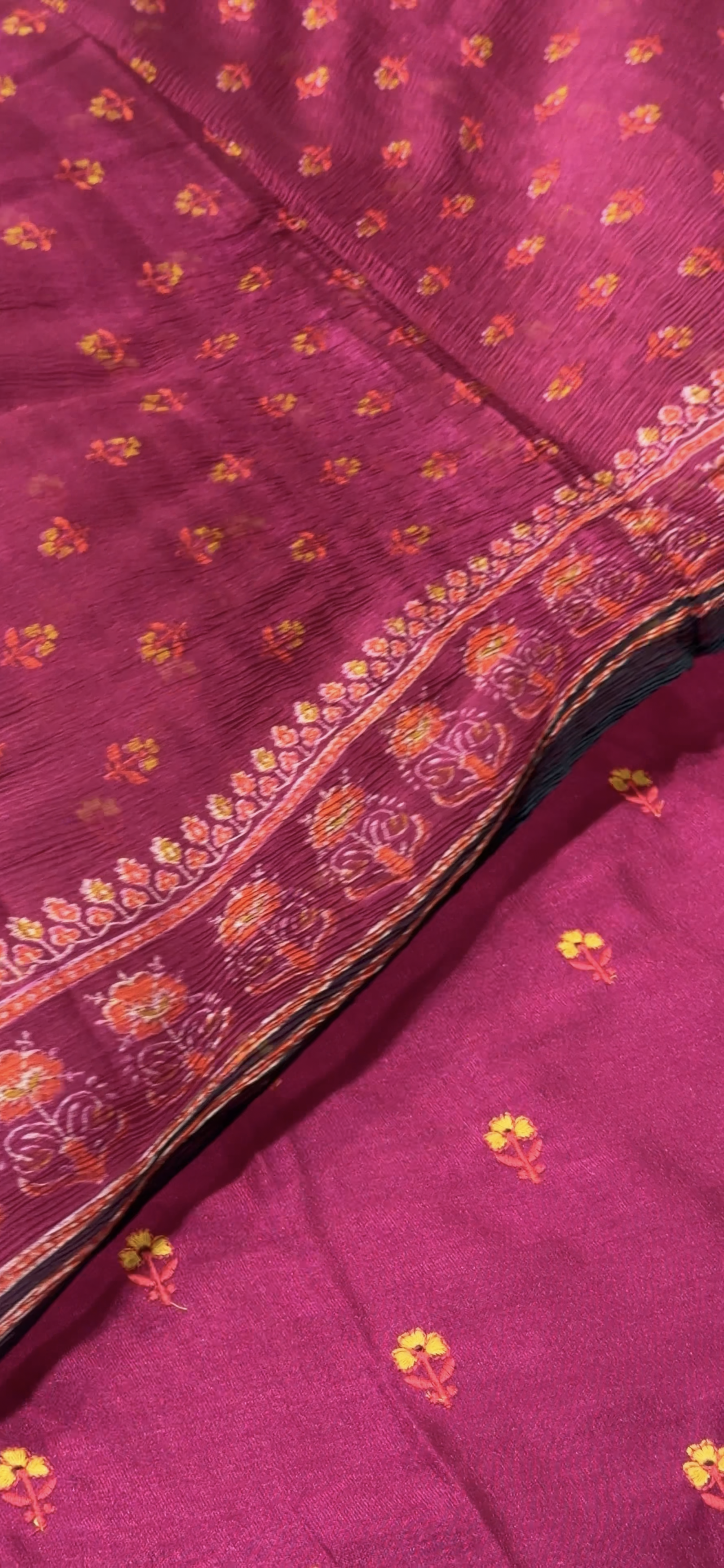 SEMI RAW SILK UNSTITCHED SALWAR SUITS - IHA 34307