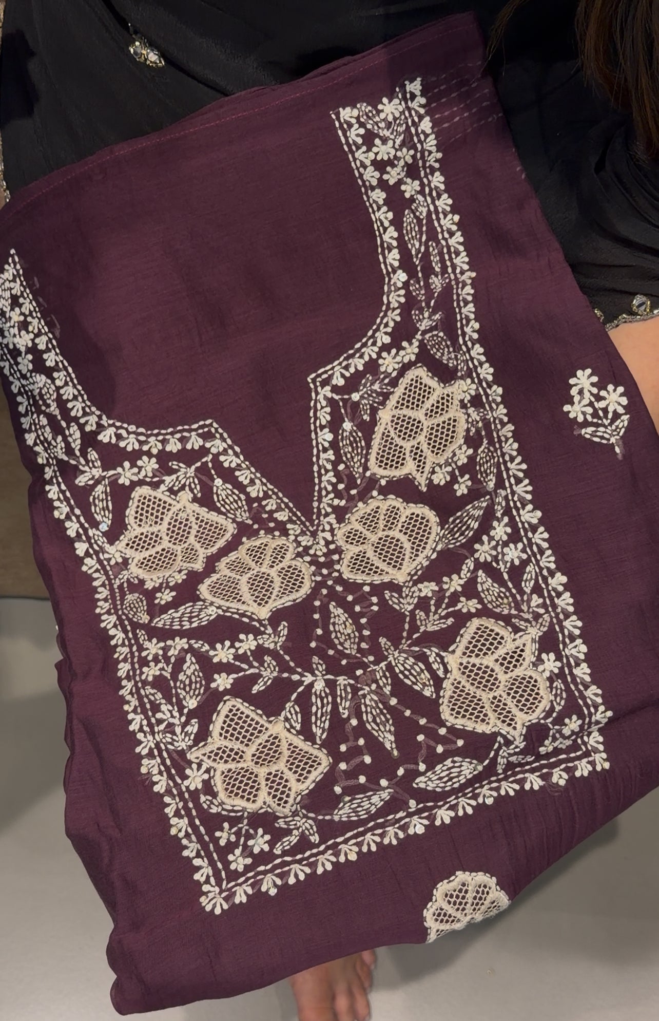 LUCKNOWI UNSTITCHED SALWAR SUITS - IHA 30880