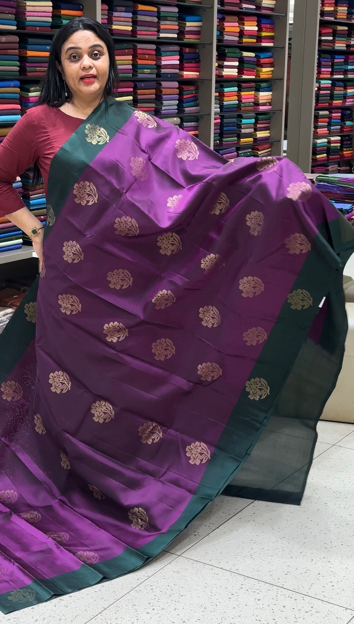 DESIGNER SOFT SILK SAREES - IHA 35526