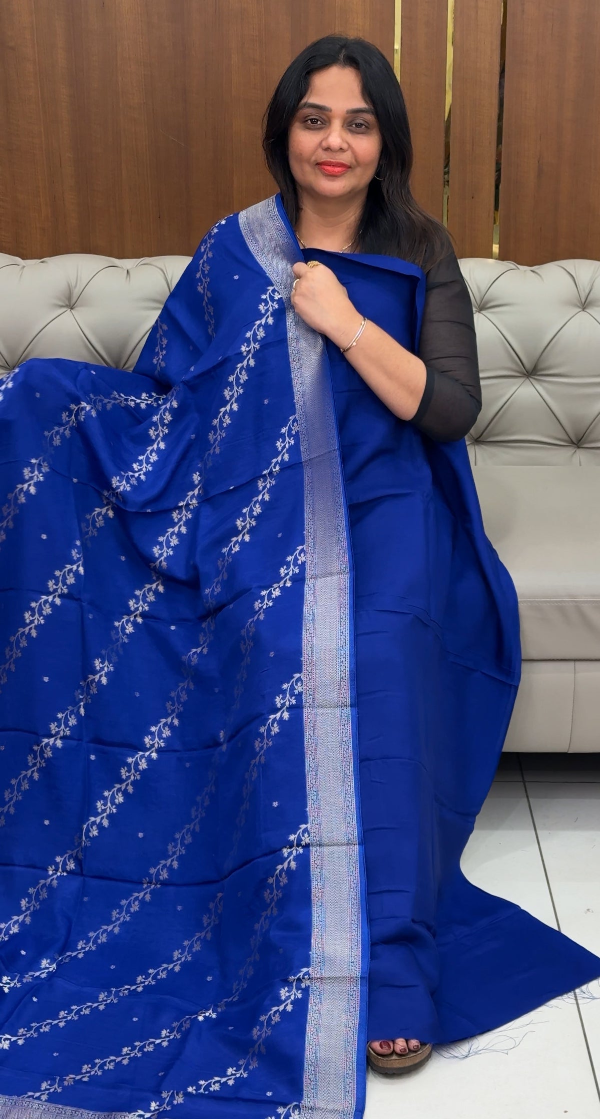 IHA'S IN-HOUSE SILK BANARASI UNSTITCHED SALWAR SUITS - IHA 30660