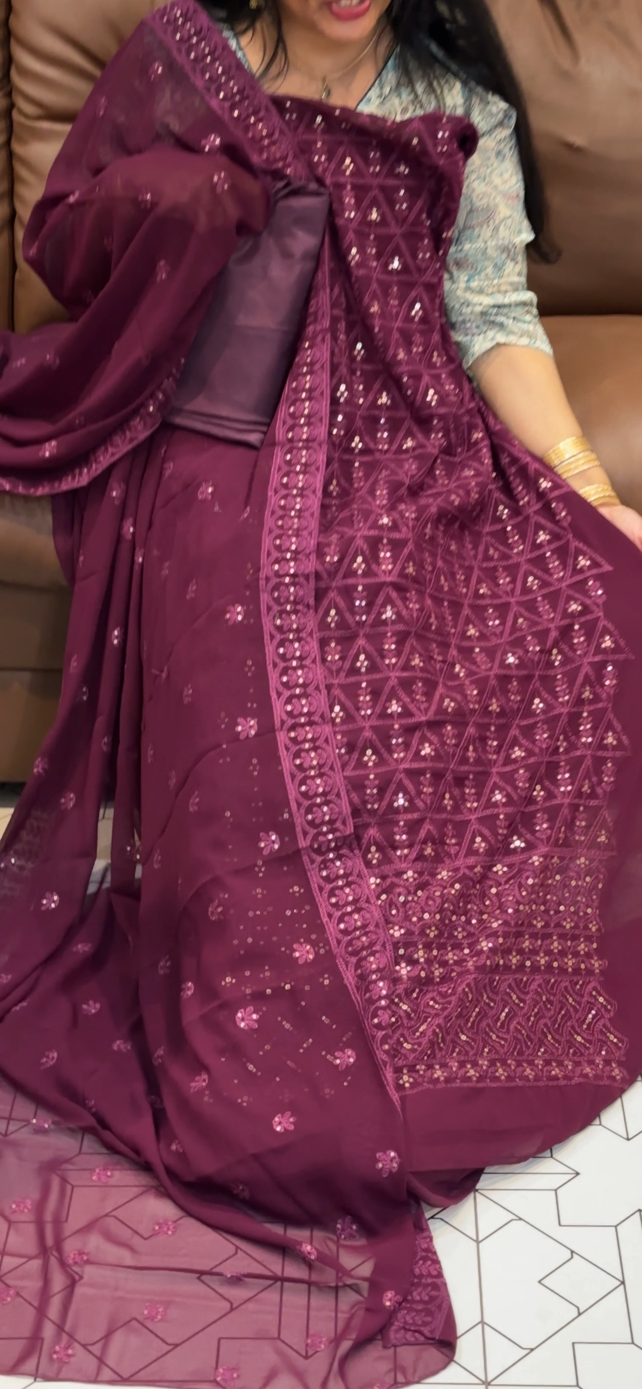 OFFER SALES UNSTITCHED SALWAR SUITS - IHA 34976