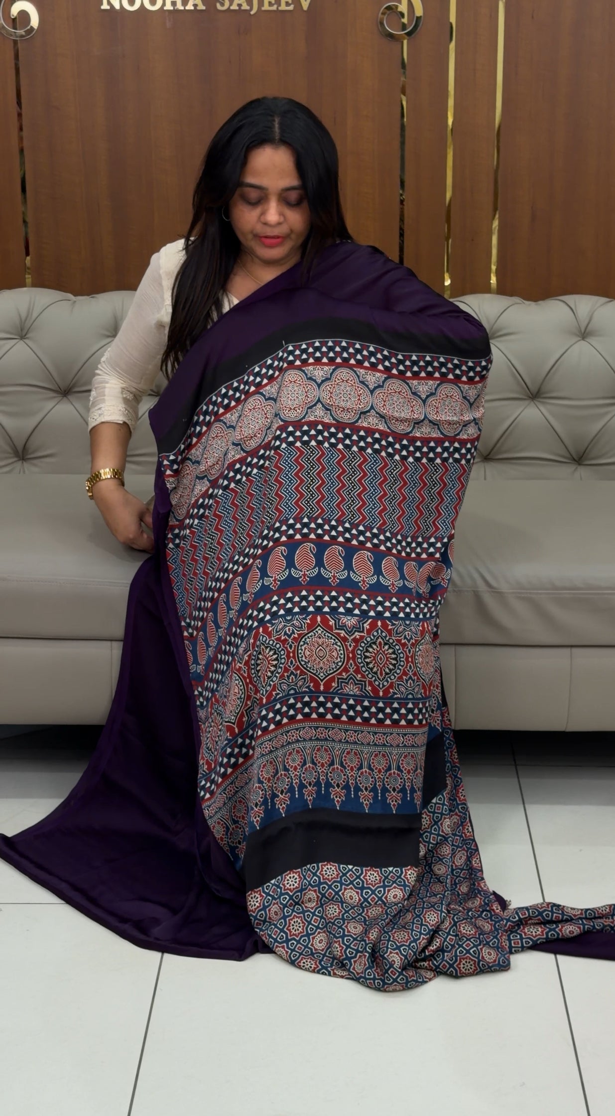 MODAL SILK SAREES - IHA 29213