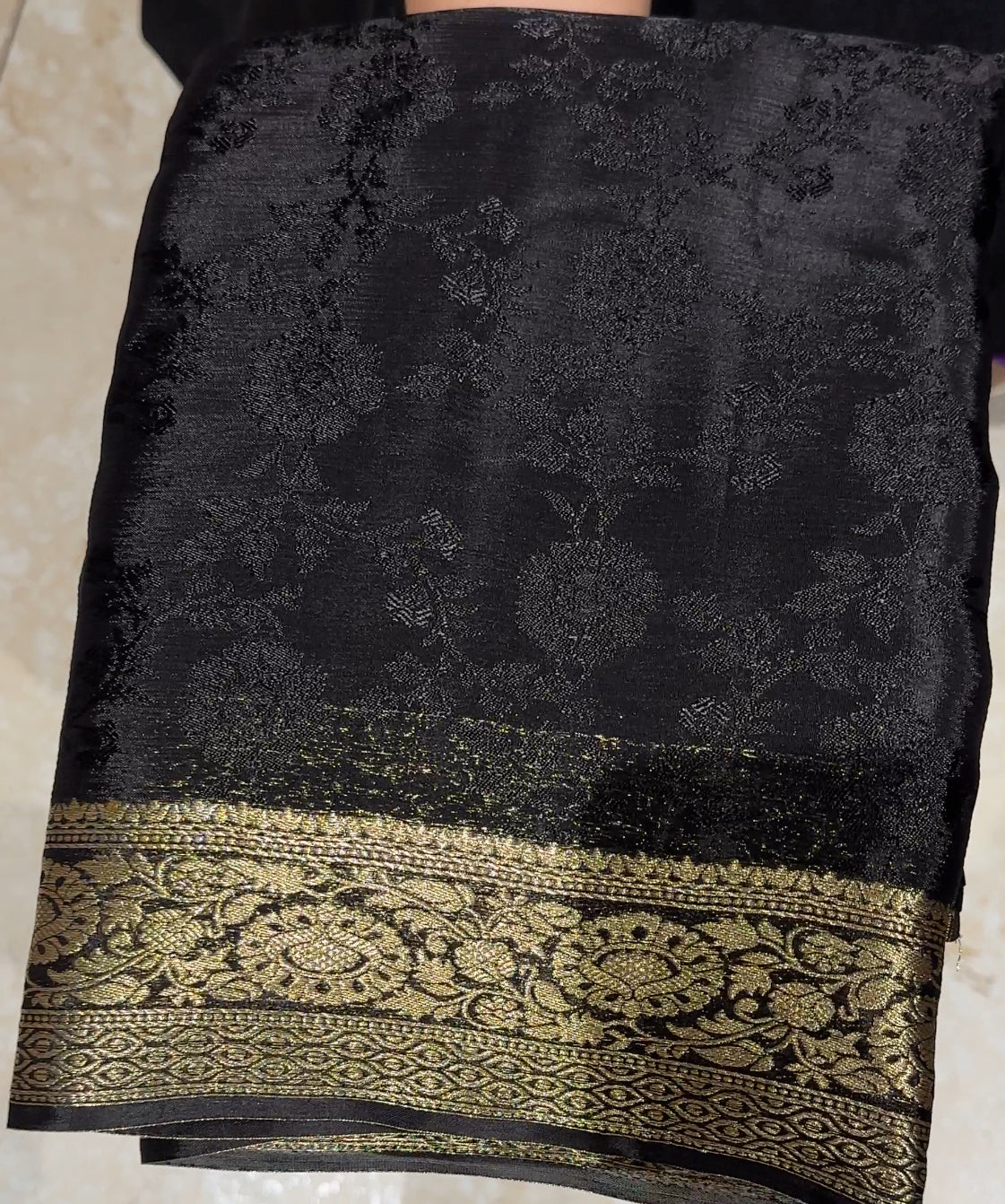 CRAPE BANARASI SAREES - IHA 19903