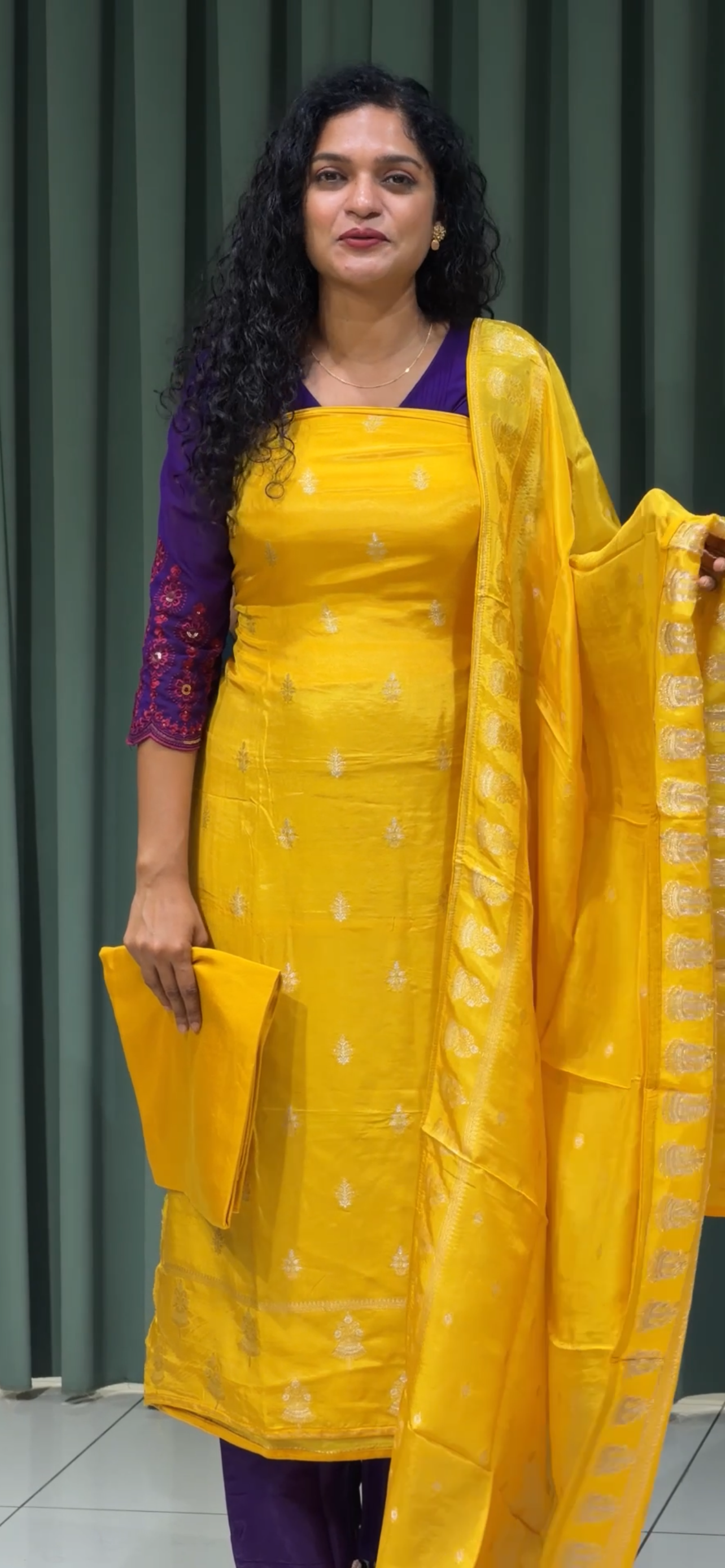 BANARASI UNSTITCHED SALWAR SUITS - IHA 33718