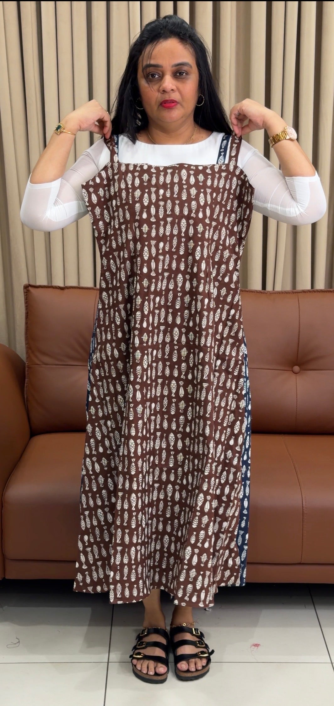IHA'S IN-HOUSE PRINTED TOPS - IHA 34804