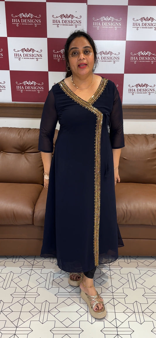 IHA'S IN-HOUSE HAND WORKED ALINE TOPS - IHA 26567