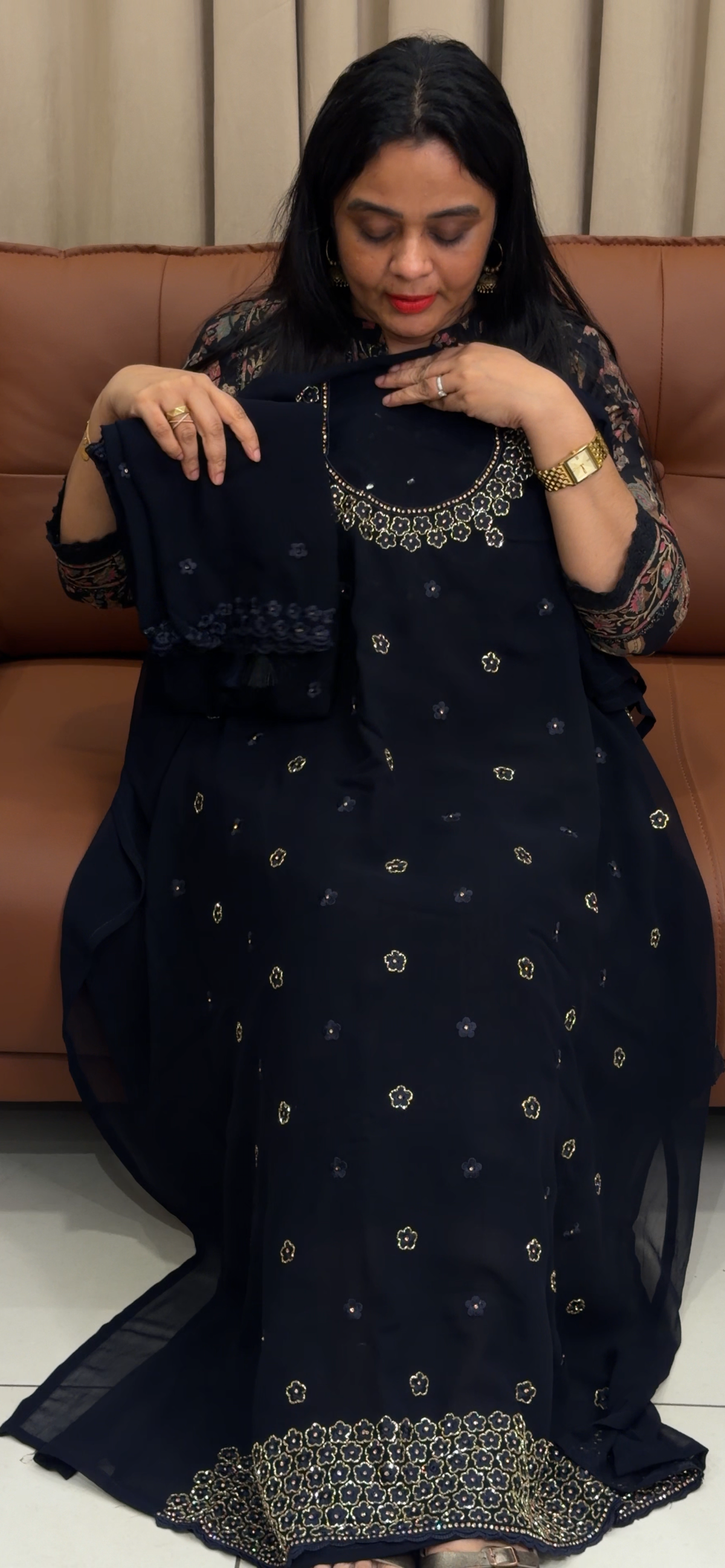 OFFER SALES UNSTITCHED SALWAR SUITS - IHA 35777