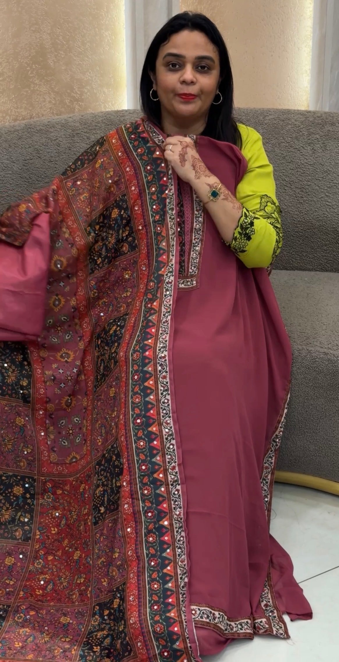 FORWARD UNSTITCHED SALWAR SUITS - IHA 33017