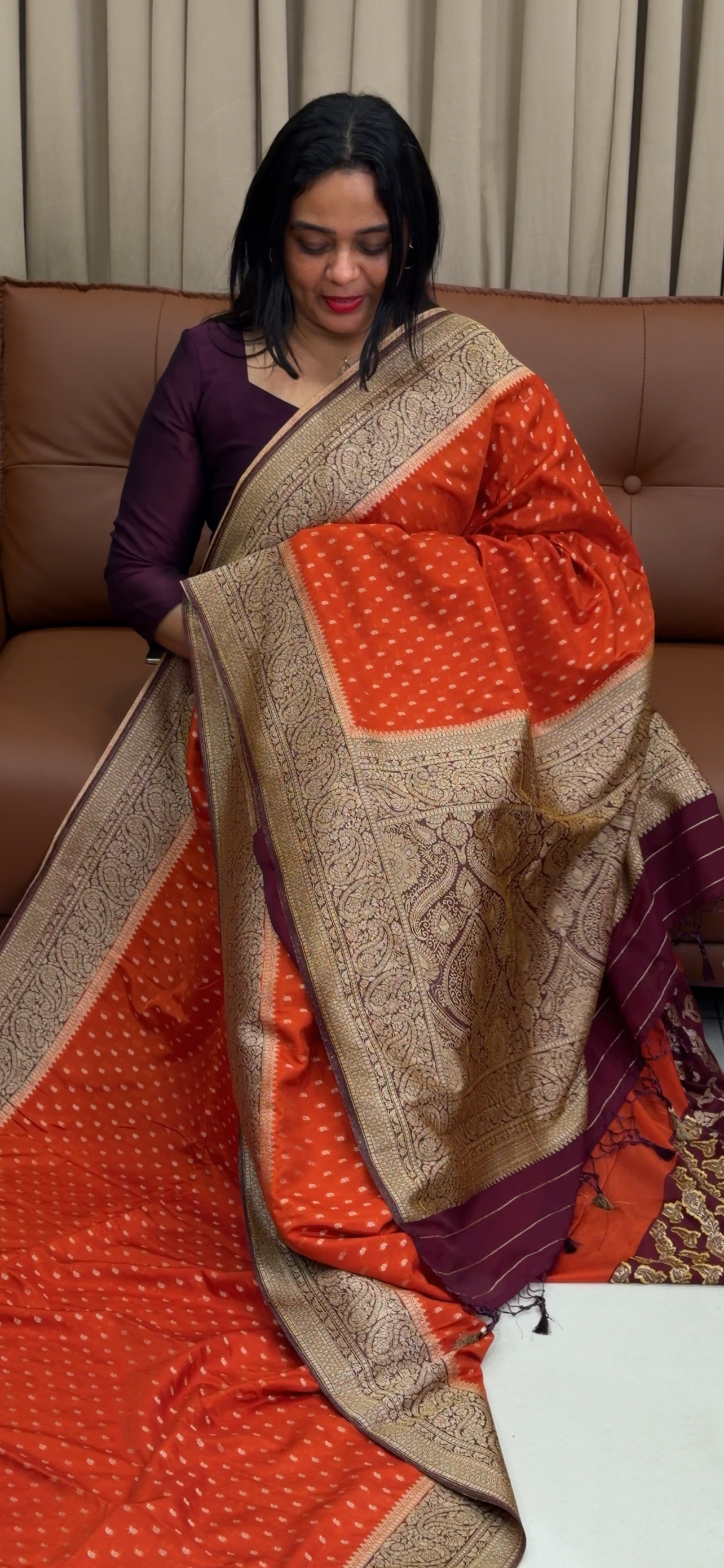 SEMI KATAN SAREES - IHA 33798