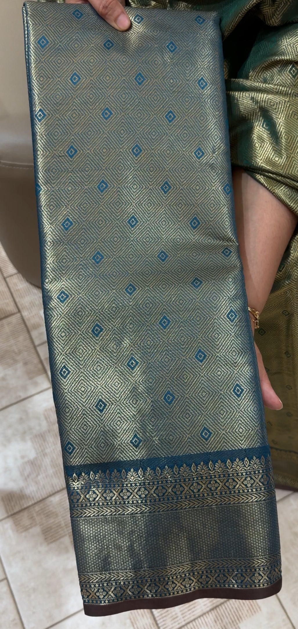 SEMI BROCADE SAREES - IHA 29150