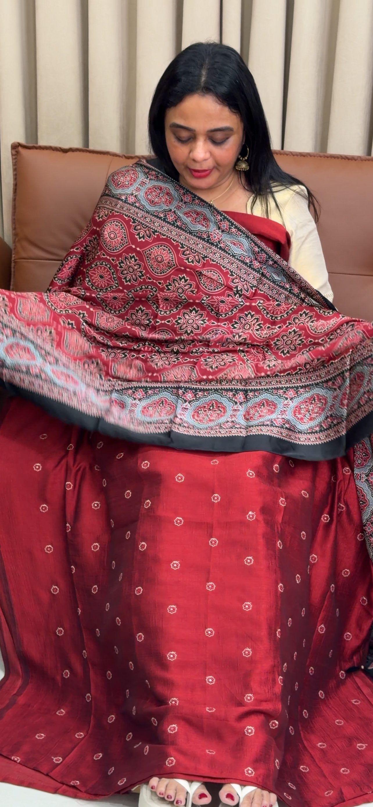 SEMI RAW SILK UNSTITCHED SALWAR SUITS - IHA 33860