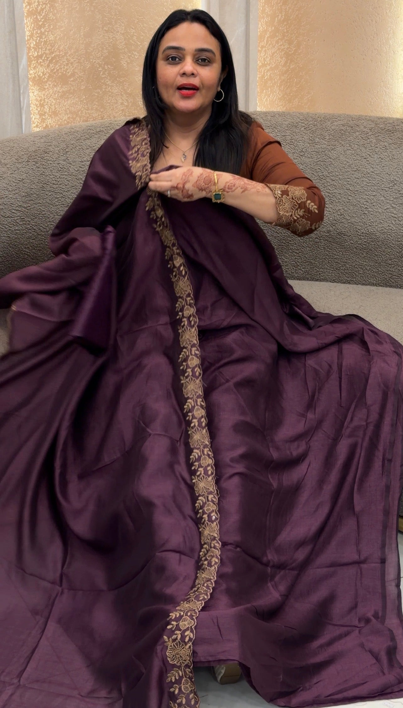 SEMI RAW SILKK UNSTITCHED SALWAR SUITS - IHA 33025