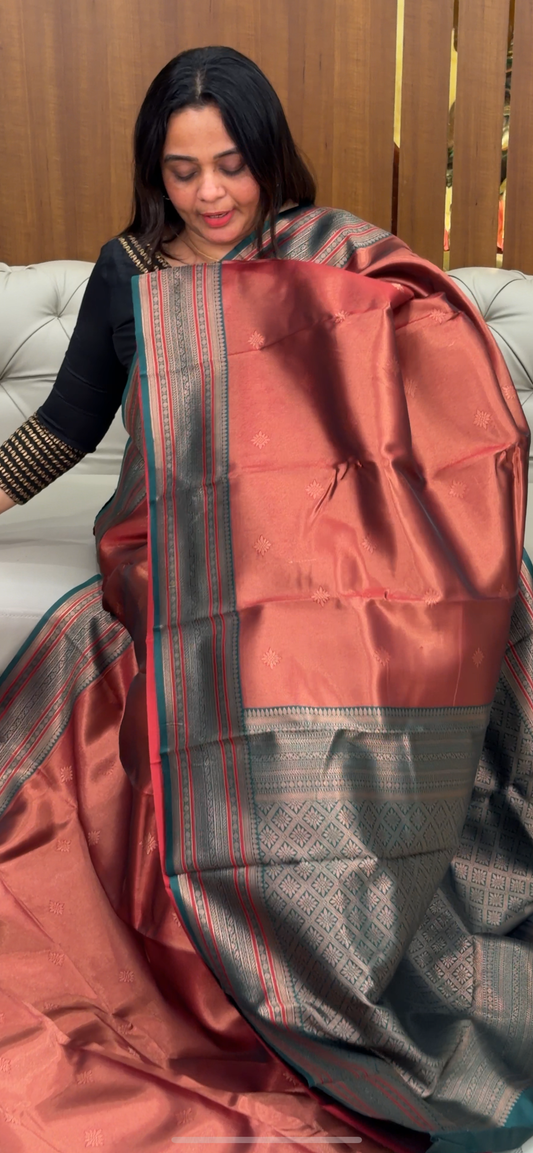 DESIGNER TISSUE SAREES - IHA 29263