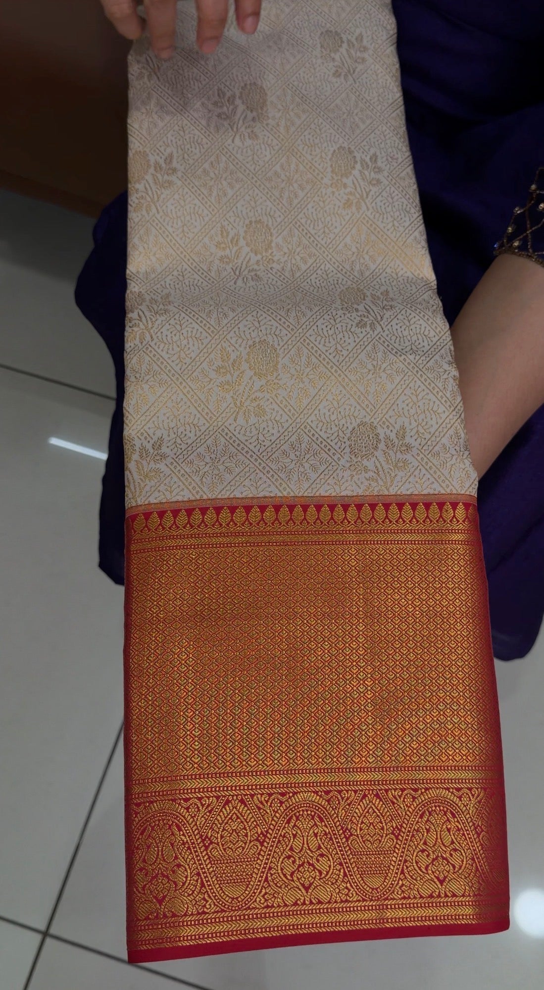 DESIGNER KANNCHIPURAM SILK SAREES - IHA 34454