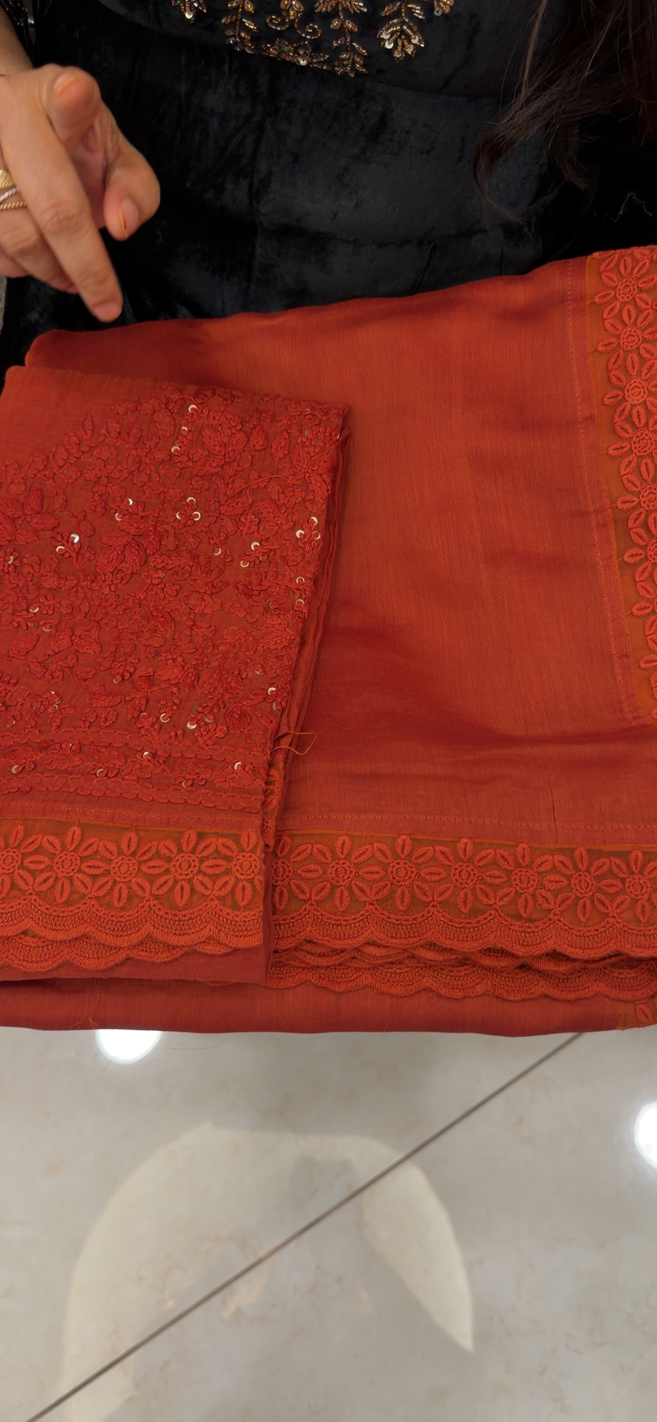MALAI CHANDERI SAREES  - IHA 33354