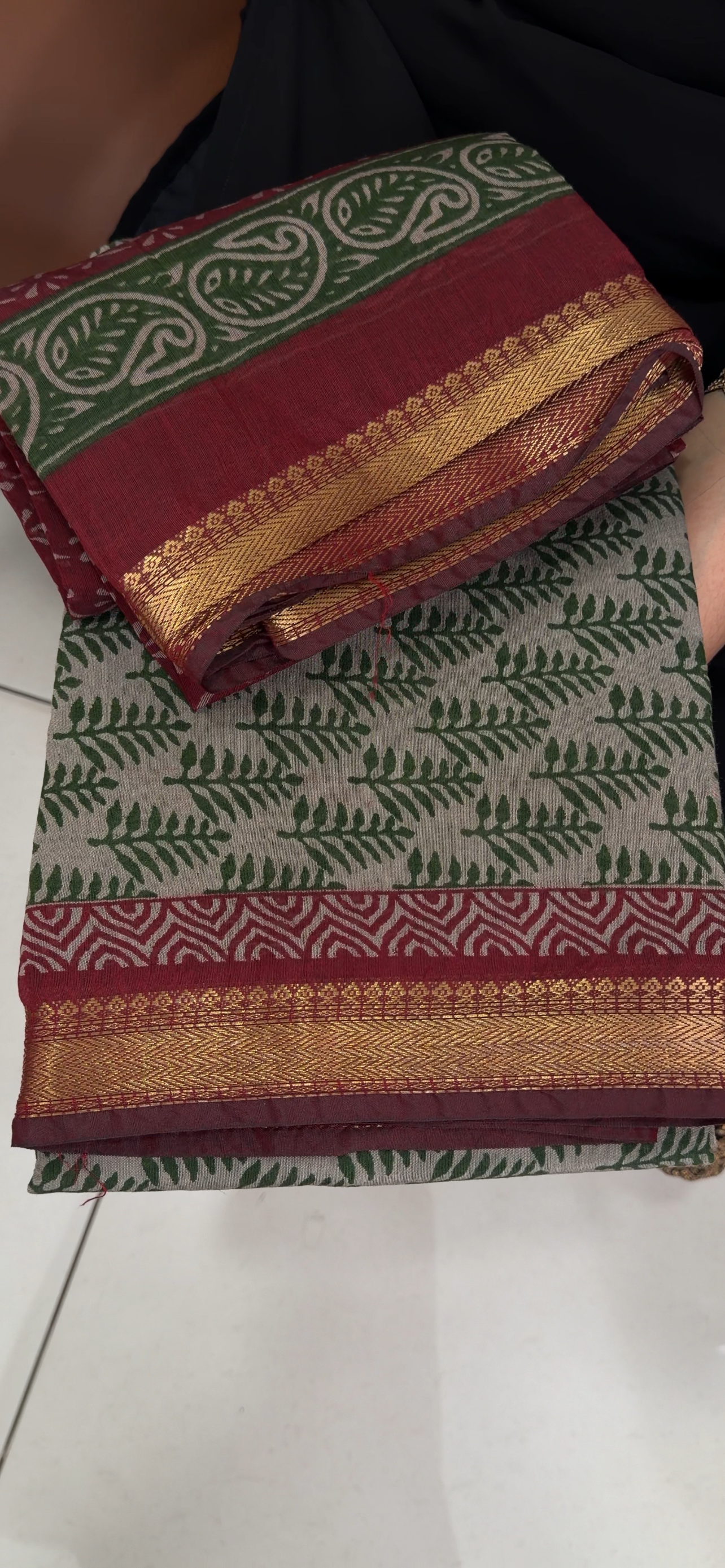PRINTED UNSTITCHED SALWAR SUITS - IHA 34778