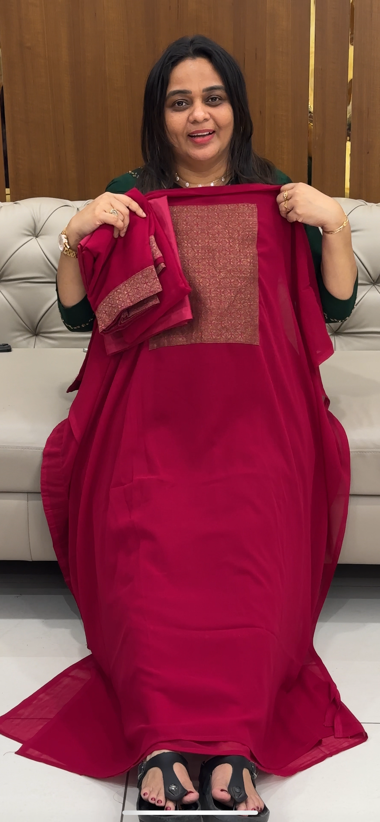 BUDGET BUY UNSTITCHED SALWAR SUITS - IHA 28848