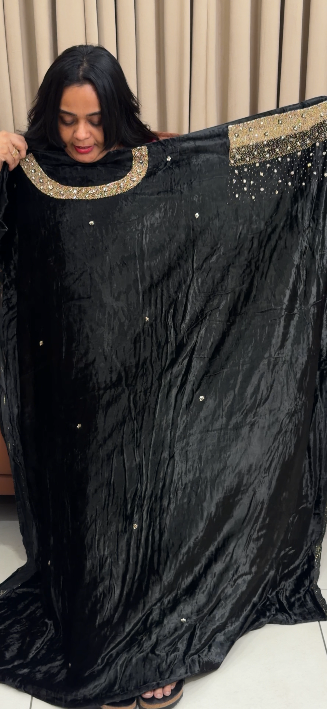 VISCOSE VELVET UNSTITCHED SALWAR SUITS - IHA 35053