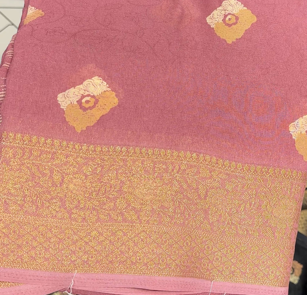 SEMI MODAL SAREES - IHA 17782