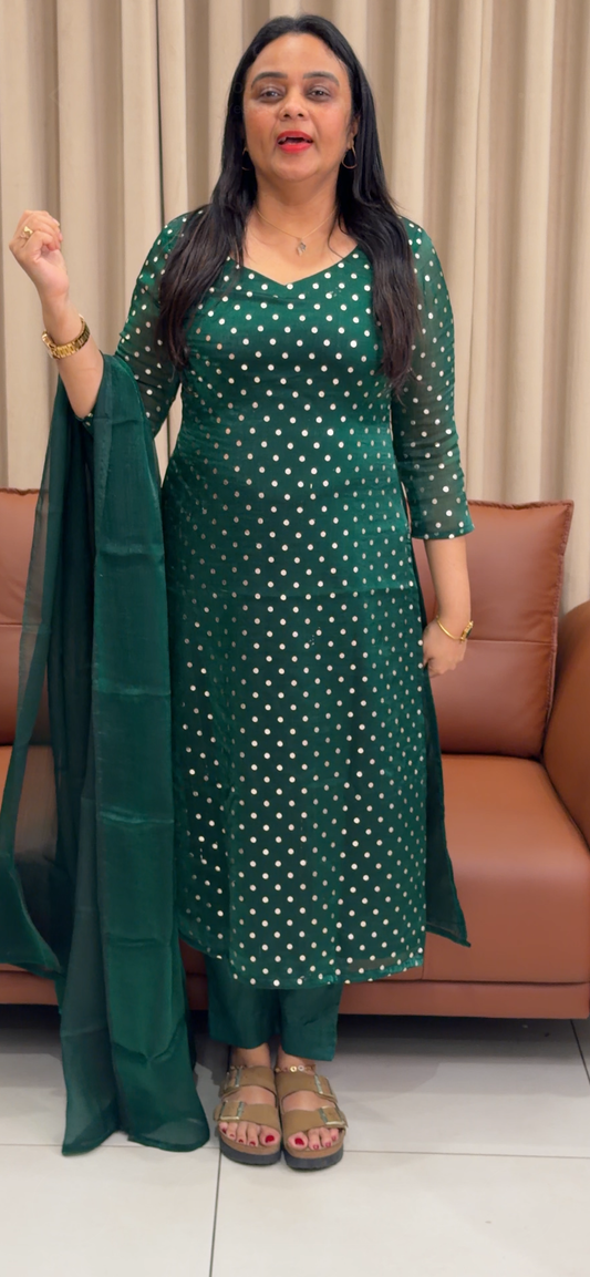 BUDGET BUY UNSTITCHED SALWAR SUITS - IHA 33597