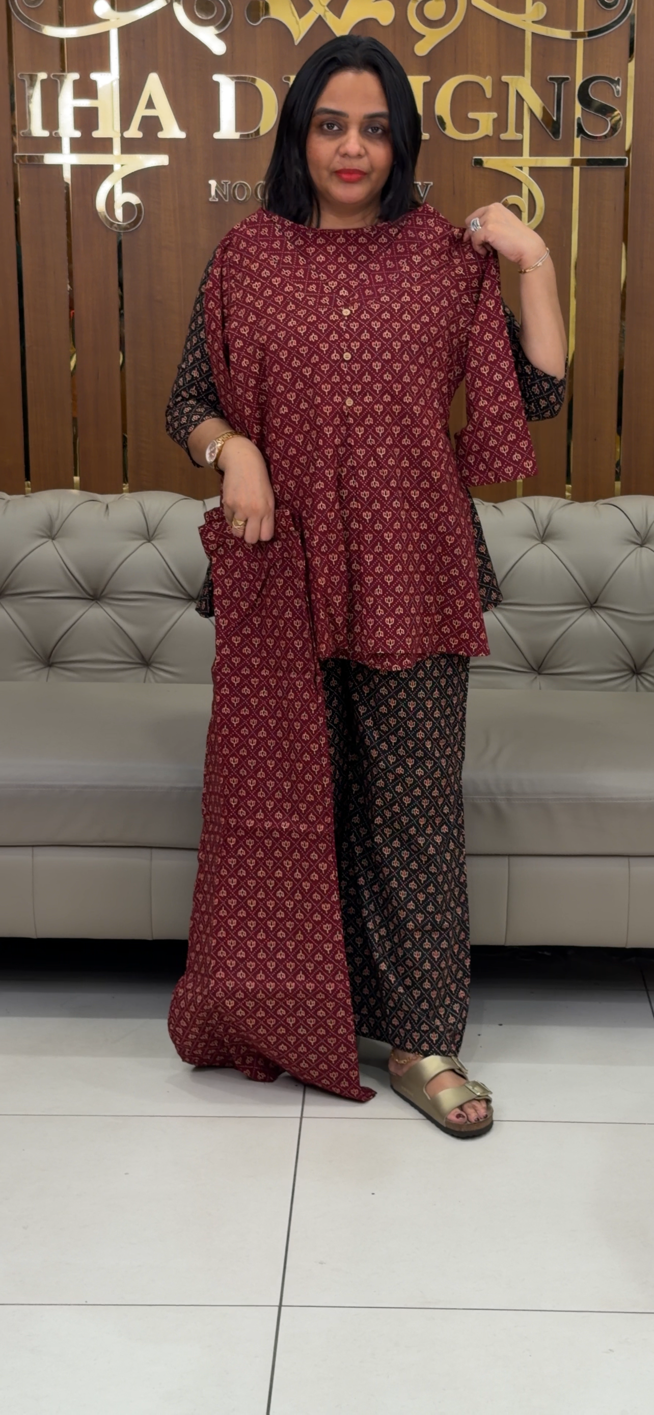 IHA'S IN-HOUSE SHORT CO-ORDS SETS - IHA 33210