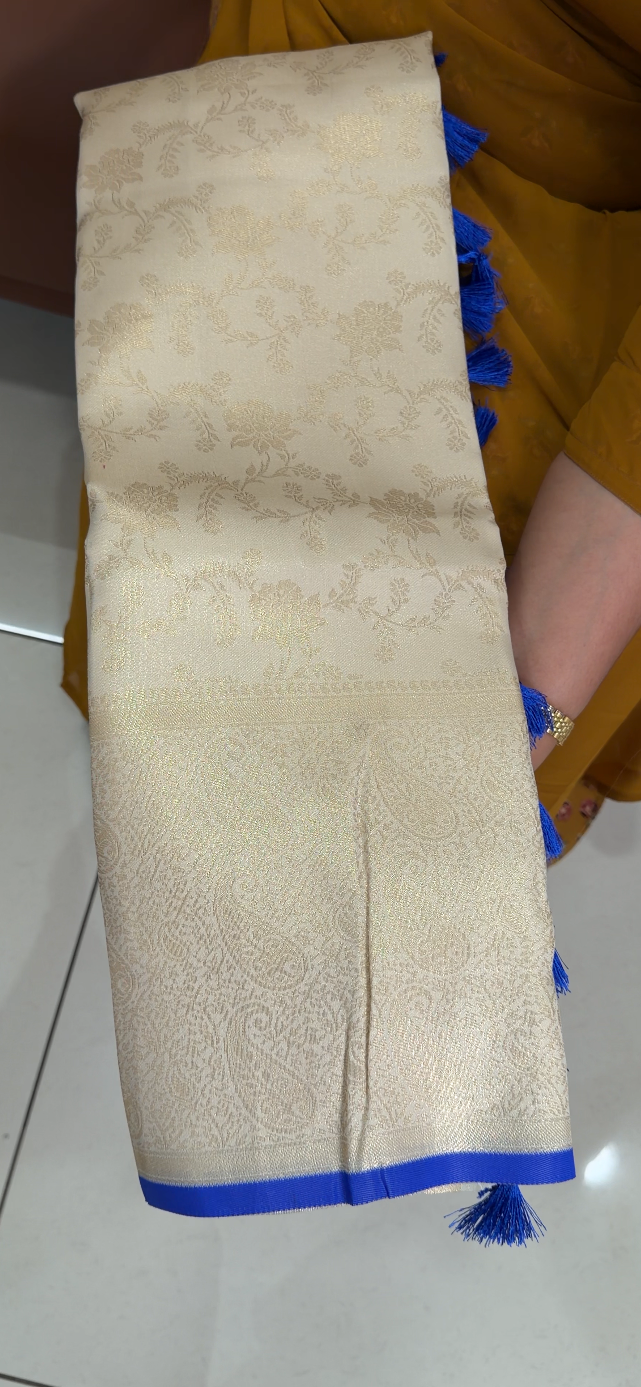 SEMI KANCHIPURAM SAREES - IHA 34422
