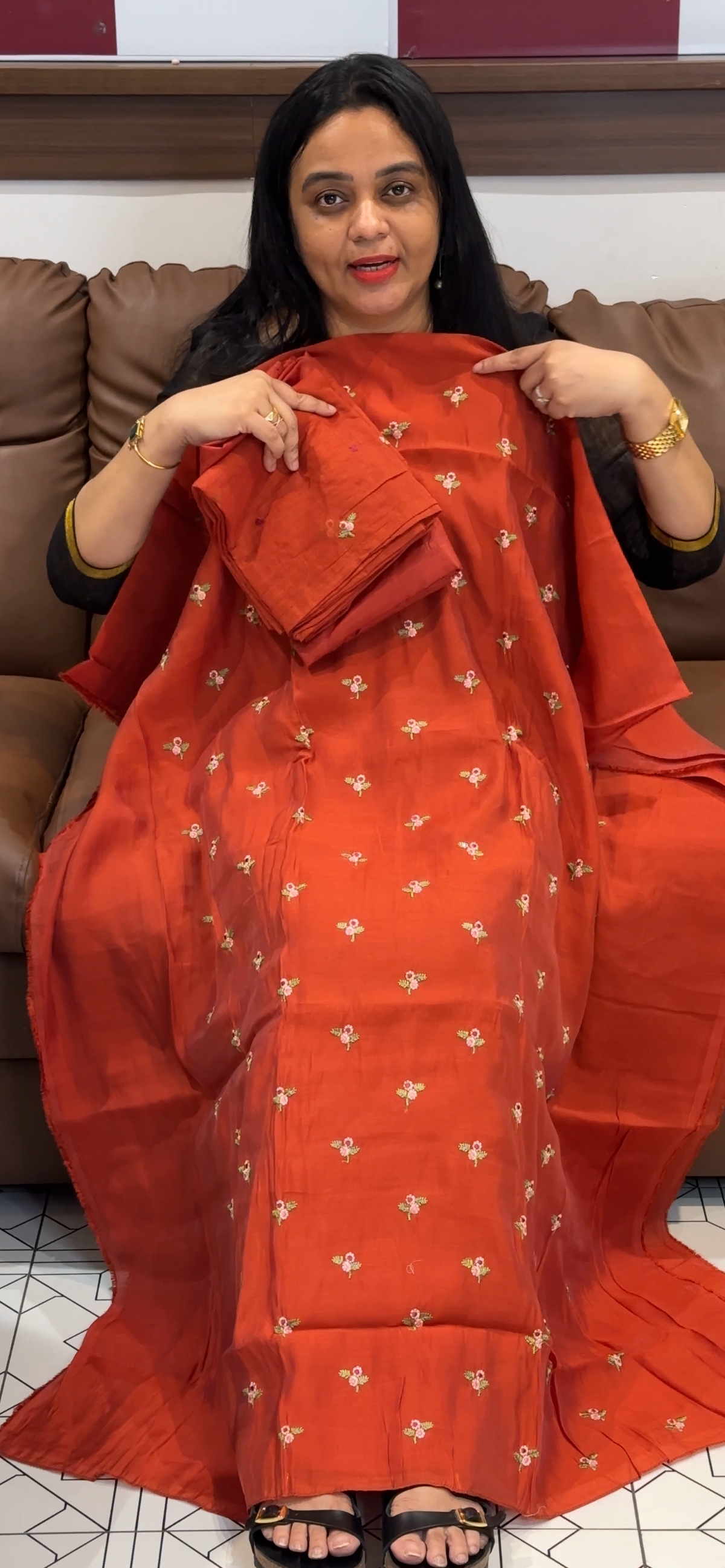 OFFER SALES UNSTITCHED SALWAR SUITS  - IHA 35654