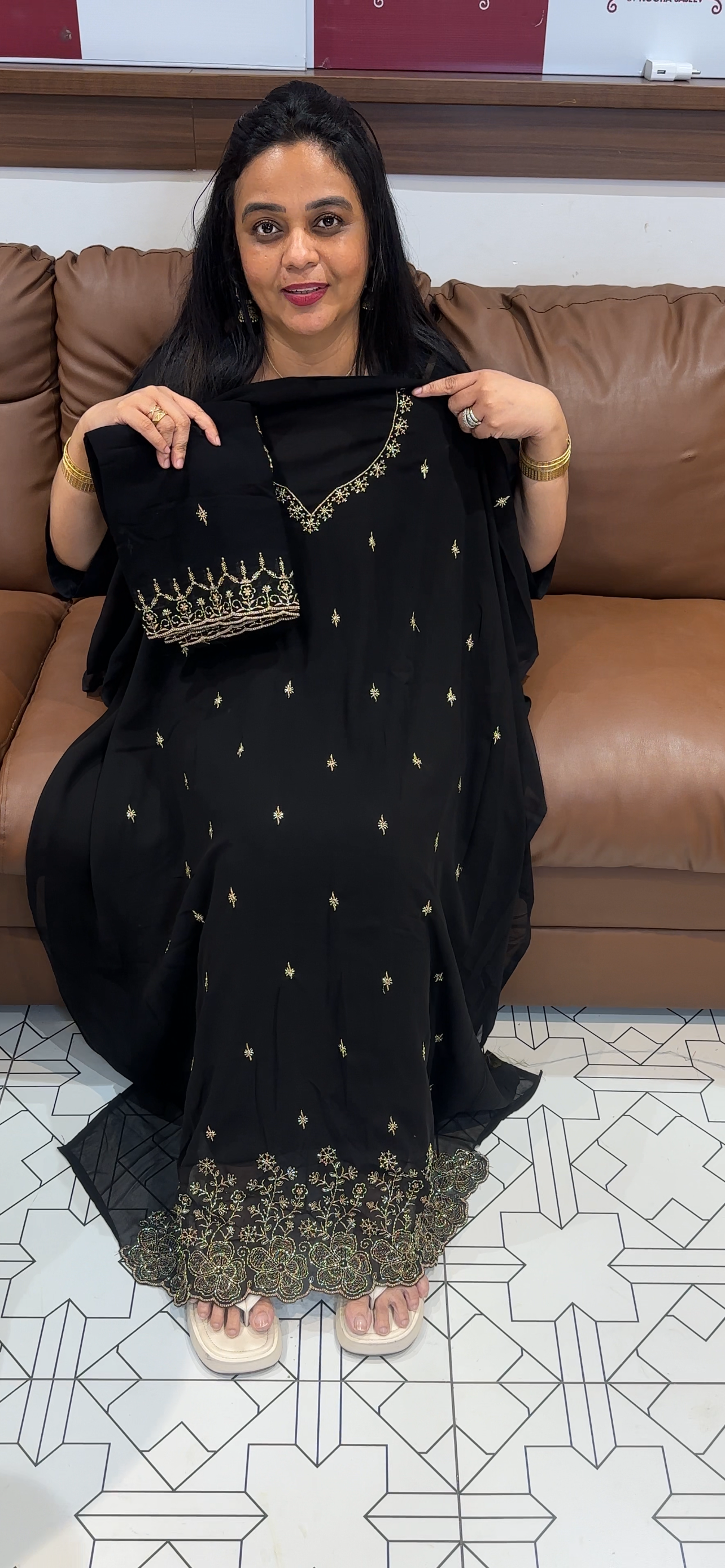 OFFER SALES UNSTITCHED SALWAR SUITS - IHA 34985
